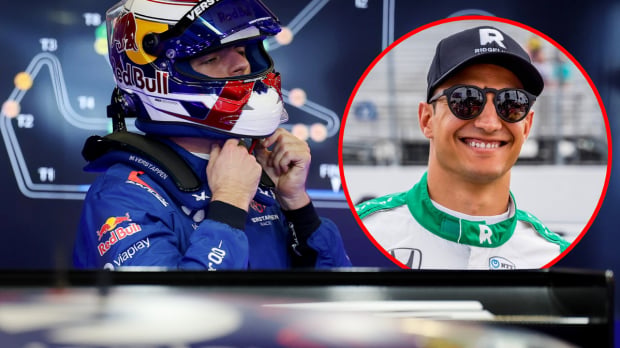 Verstappen and Palou — Foto: © SRO/JEP x IMAGO
