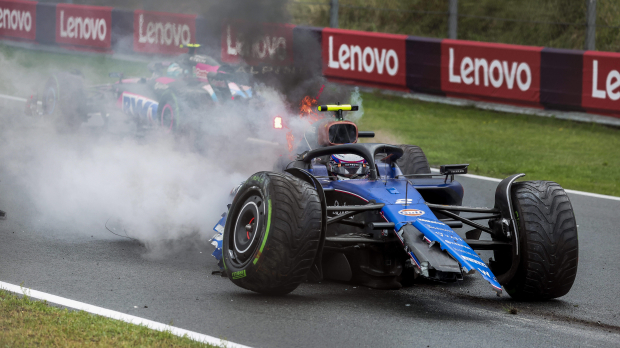 Crash Sargeant in Zandvoort