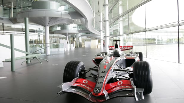 Inside McLaren Technology Centre in Woking