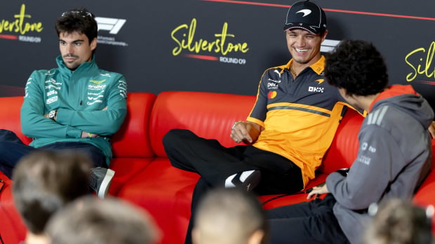 Lance Stroll, Lando Norris, Gabriel Bortoleto, generic, British GP, 2026 — Foto: © IMAGO