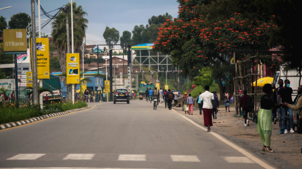 Musanze district in Rwanda