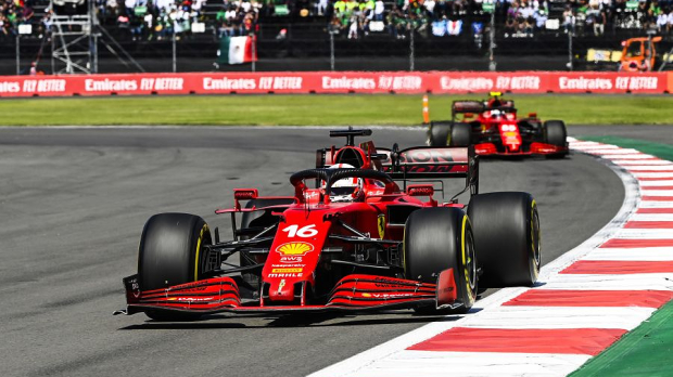 Leclerc, Sainz, Ferrari, Mexico