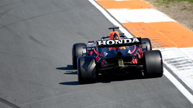 Een Red Bull in Zandvoort.