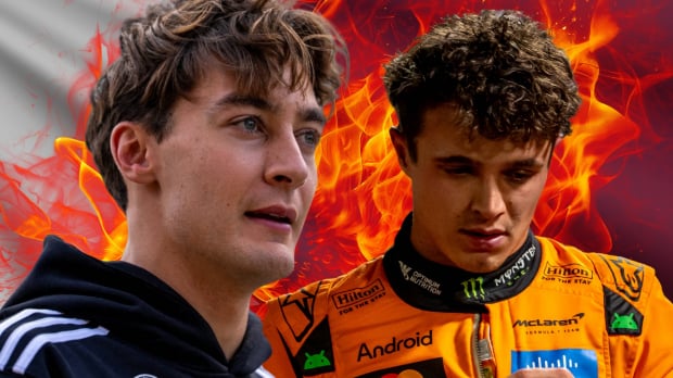 Russell and Norris in Qatar