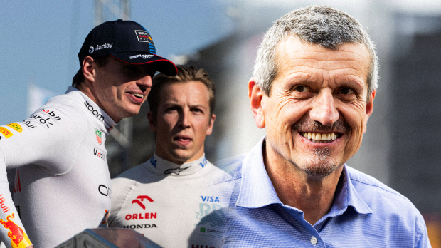 Steiner, Lawson, Verstappen, socials