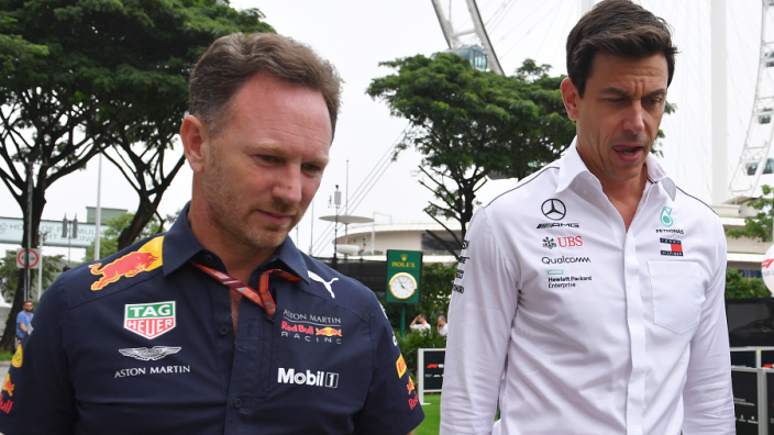 Horner op zijn hoede voor Mercedes: "Kunnen dit weekend zeer competitief zijn"