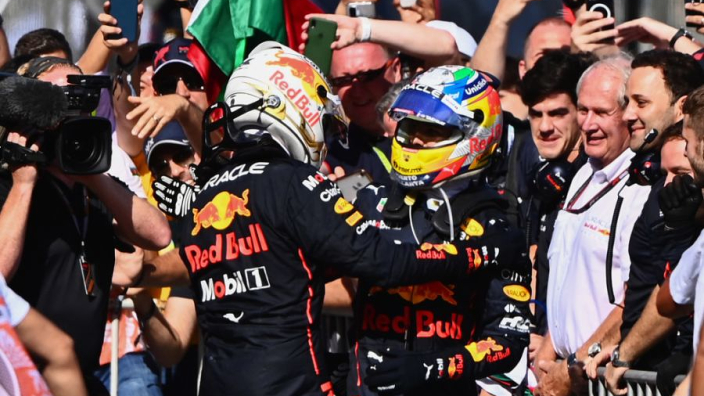 Verstappen: Mi relación con Checo es la mejor que he tenido en la F1