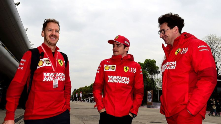 Vettel prend la défense de Binotto