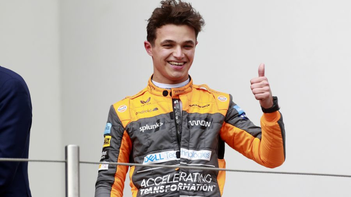 Norris over leercurve McLaren: "Had niet gedacht dat we het podium konden halen"