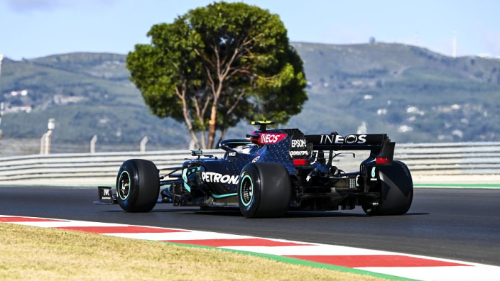 Bottas clean sweeps Formula 1 practice for second time this season as drain stops play