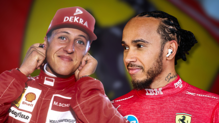 Lewis Hamilton Ferrari debut showed Michael Schumacher clues