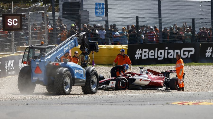 Bottas' unwanted Belgian GP birthday gift