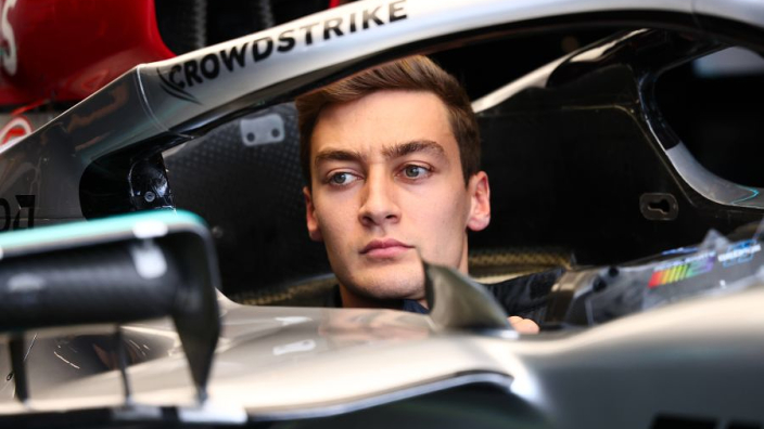 George Russell claims Mercedes bouncing "far from being resolved"