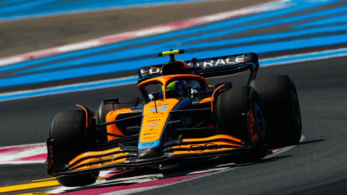 Norris décrit la stratégie adoptée par McLaren vendredi en France