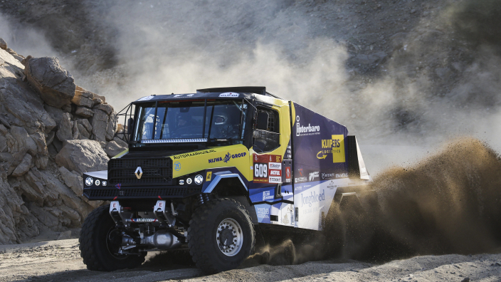 Huzink claims stage two truck victory as Spierings rolls in Dakar 2026