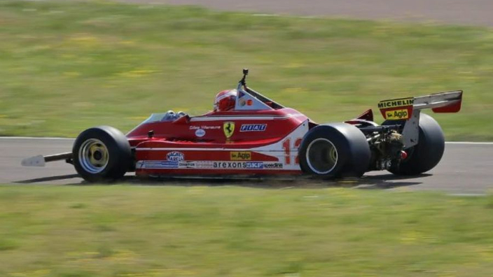 VIDEO: Charles Leclerc se subió al coche de Gilles Villeneuve