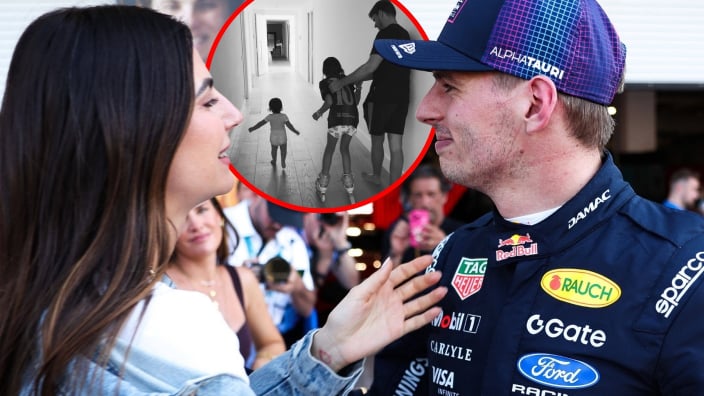 Max Verstappen already on the beach with Kelly Piquet for F1 summer break as they celebrate Penelope's birthday