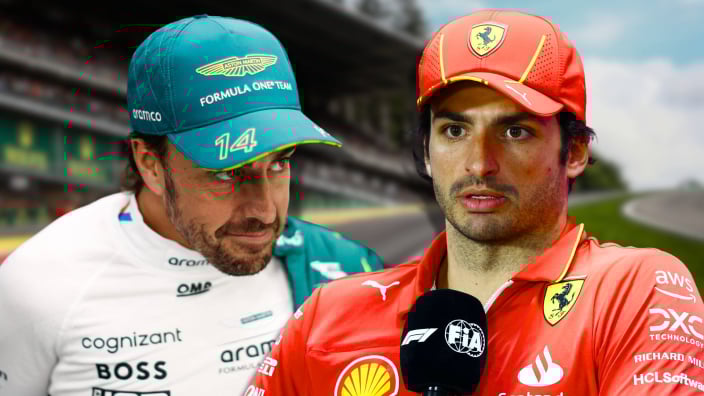 Fernando Alonso, Carlos Sainz, 2024, Social