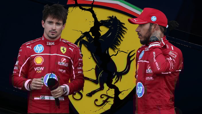 Lewis Hamilton and Charles Leclerc DOUBLE exit? It would tear Ferrari apart