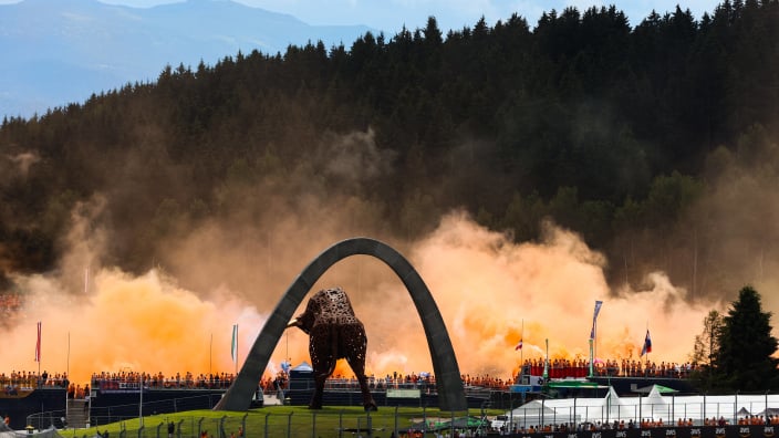 THREE F1 cars catch fire at scorching hot Austrian Grand Prix
