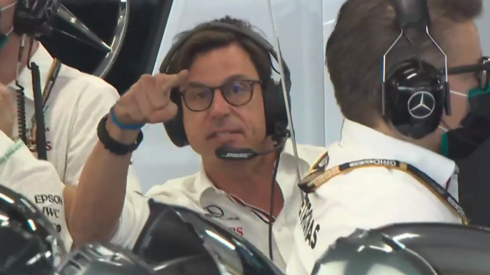 Wolff accuses Masi and Wheatley of "bromance"