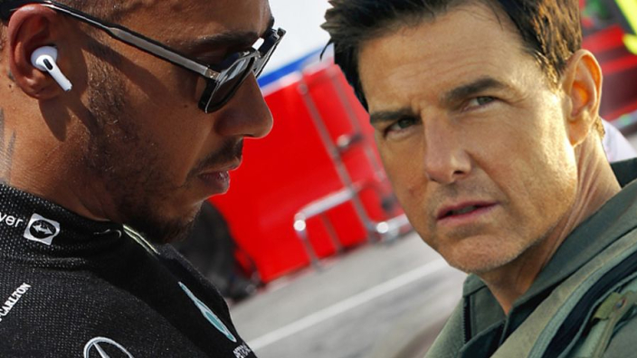Hamilton moest rol in Top Gun-film afzeggen vanwege Formule 1-verplichtingen