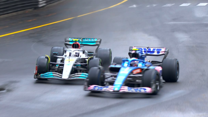 Lewis Hamilton y el choque con Ocon que no vimos en Mónaco