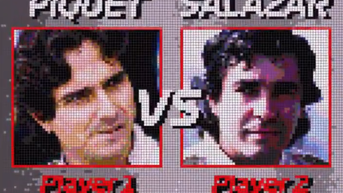 VIDÉO : Le combat Piquet-Salazar à la sauce Street Fighter