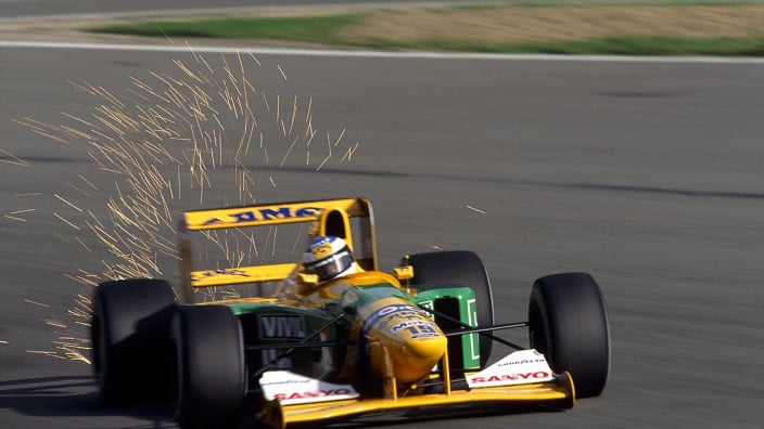 Schumacher's first F1 race-winning car to fetch eyewatering sum at auction