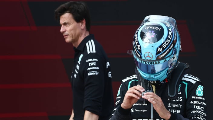 Wolff stoort zich aan journalist: "Je zit met je vinger te wijzen"