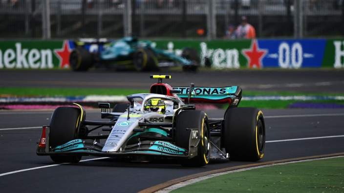 Mercedes onthult waarom motor van Hamilton te warm werd in Australië