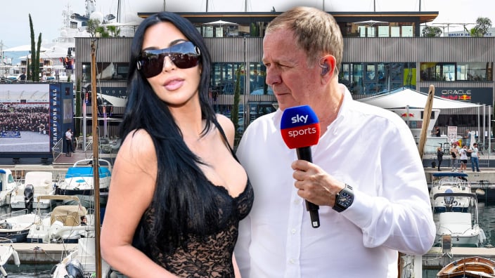 Fans call for Kim Kardashian F1 ban as row rages over Brundle snub