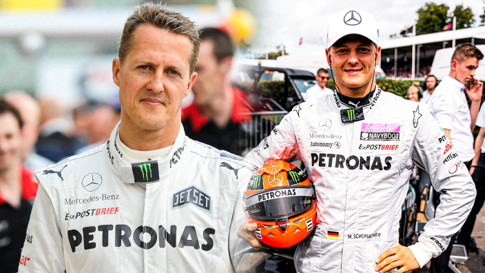 Mick Schumacher, Michael Schumacher, socials