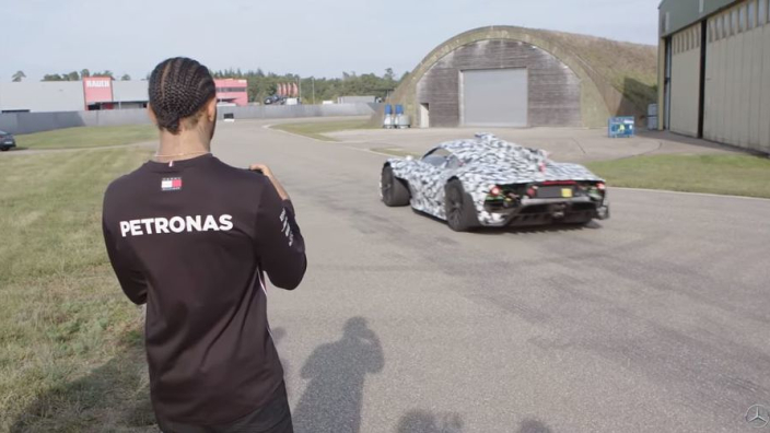 VIDEO: Hamilton meets Mercedes Project ONE hypercar