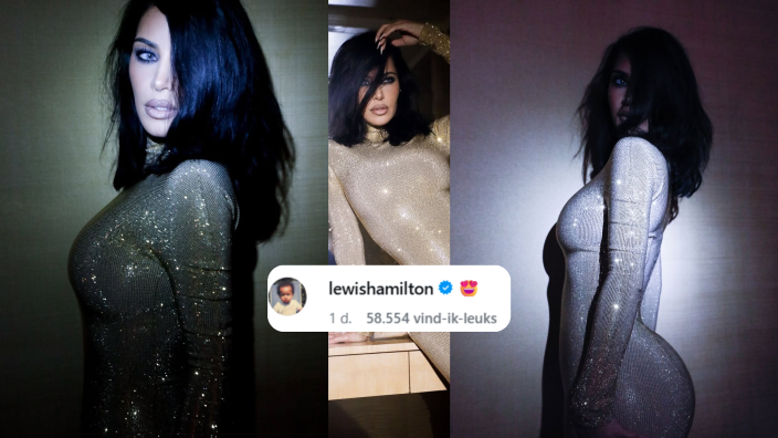 Lewis Hamilton sparks relationship speculation with Kim Kardashian social media post