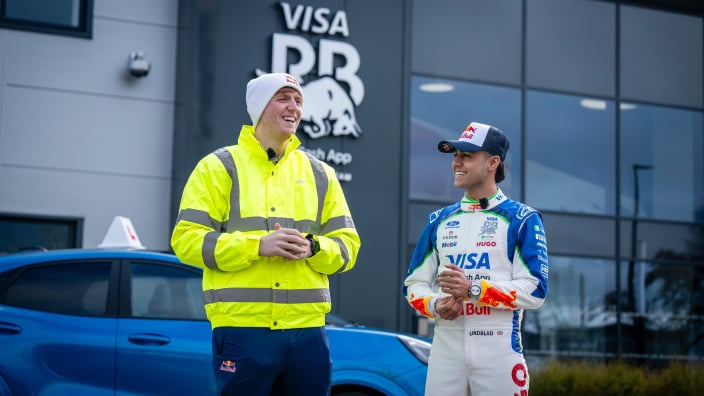 F1 star takes driving test ahead of 2026 season