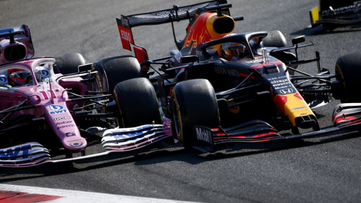 Perez "took himself out" in lap one incident - Verstappen