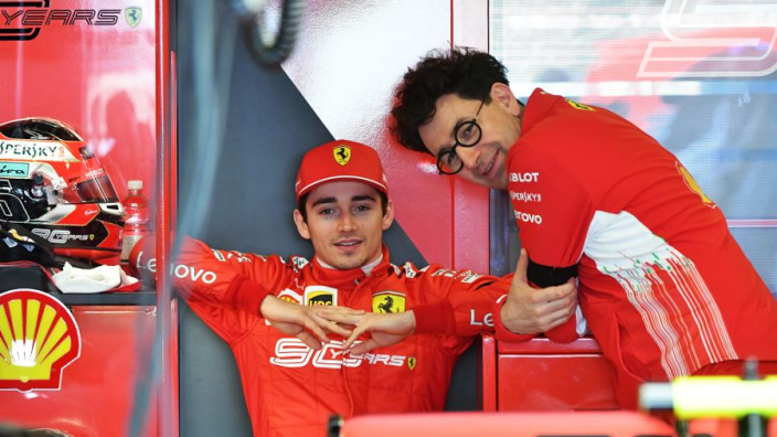 Binotto thanks Leclerc for being a 'good team player'