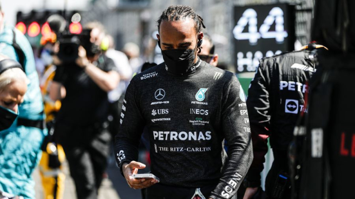 Hamilton's F1 title hopes on hold as stewards adjourn Mercedes hearing