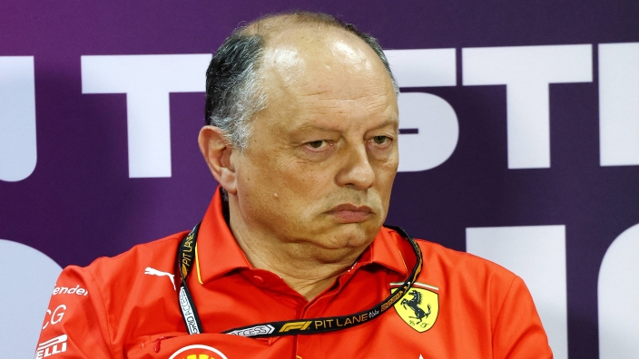 Ferrari boss suffers unfortunate mishap during live interview