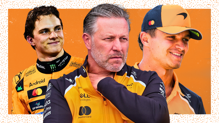 'Big Daddy' Zak Brown reveals who 'terrifies' Norris and Piastri