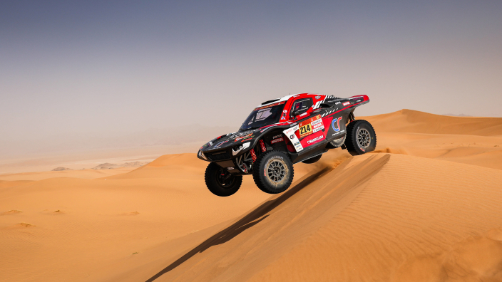 Serradori springs surprise in Dakar stage 10 as Van den Brink’s title hopes suffer major blow