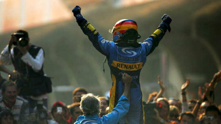 fernando alonso chegou no gp do brasil de 2005