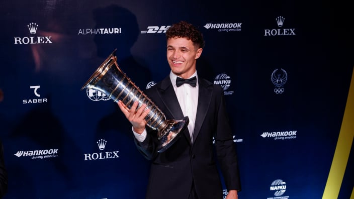 Lando Norris risks FIA's wrath with F-bomb at gala