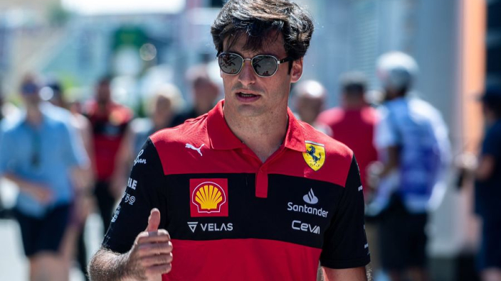 Sainz targets victory blitz to ease pain of "tough" Ferrari year