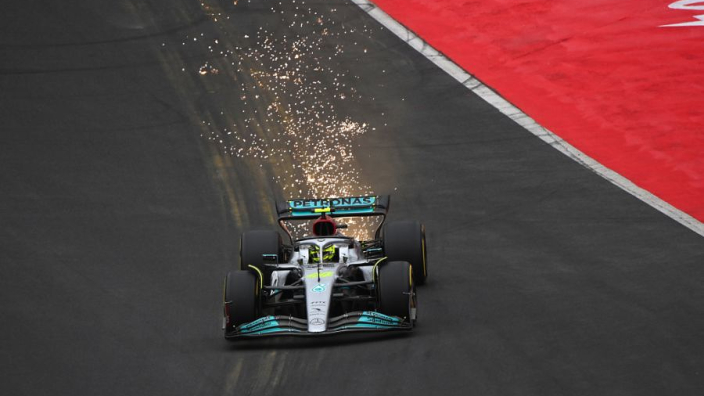 Lewis Hamilton, de milagro a la Q3 en Bélgica