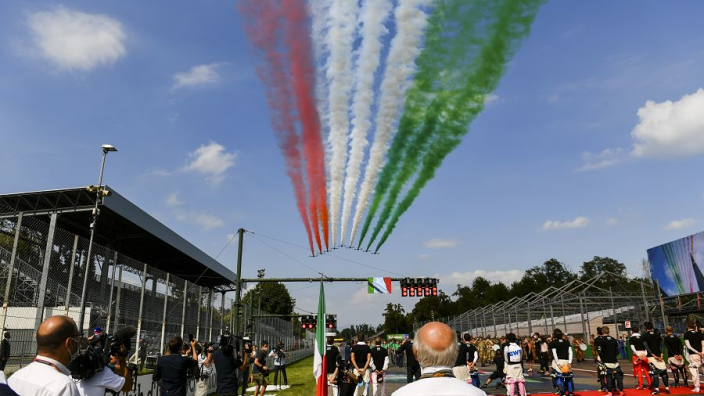 Het weer tijdens de kwalificatie voor de Grand Prix van Italië