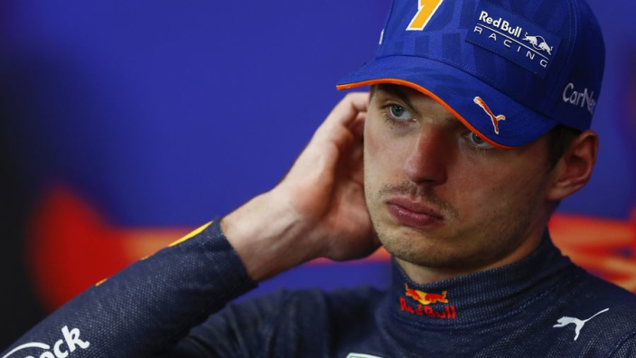 Verstappen reageert op tear-off in koeling Leclerc: "Dit is je ergste nachtmerrie"