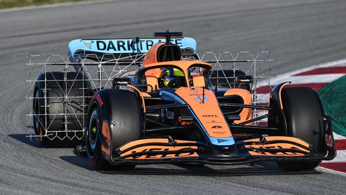 Norris tops day one of F1 testing for McLaren