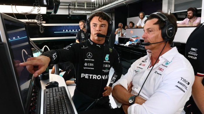 De Vries performance "puts down a marker" for F1 future - Wolff